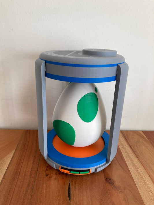 Pokémon GO Brutkasten Ei-Inkubator | 3D-gedruckte Ei-Brutmaschine für Sammler & Display | Dekor & Geschenk (Ei nicht enthalten)